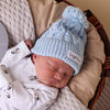 SNUGGLE HUNNY BABY BLUE KNIT BEANIE