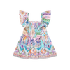 CAMILLA BABIES FLARED DRESS WITH FRILL SHOULDER - CROCHET ALL DAY