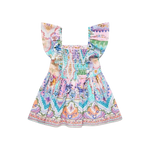 CAMILLA BABIES FLARED DRESS WITH FRILL SHOULDER - CROCHET ALL DAY