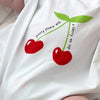 POSS & SOSS CHERRY OVERSIZED ROMPER