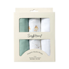 SNUGGLE HUNNY LARGE MUSLIN WRAPS 3 PACK - DUCK POND/SAGE/MILK