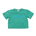 SUNDAY SIBLINGS SUNDAY TEE - GREEN (PRE-ORDER)