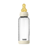 BIBS GLASS BABY BOTTLE COMPLETE SET LATEX - IVORY