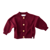 CINNAMON BABY POMEGRANATE KNITTED CARDIGAN