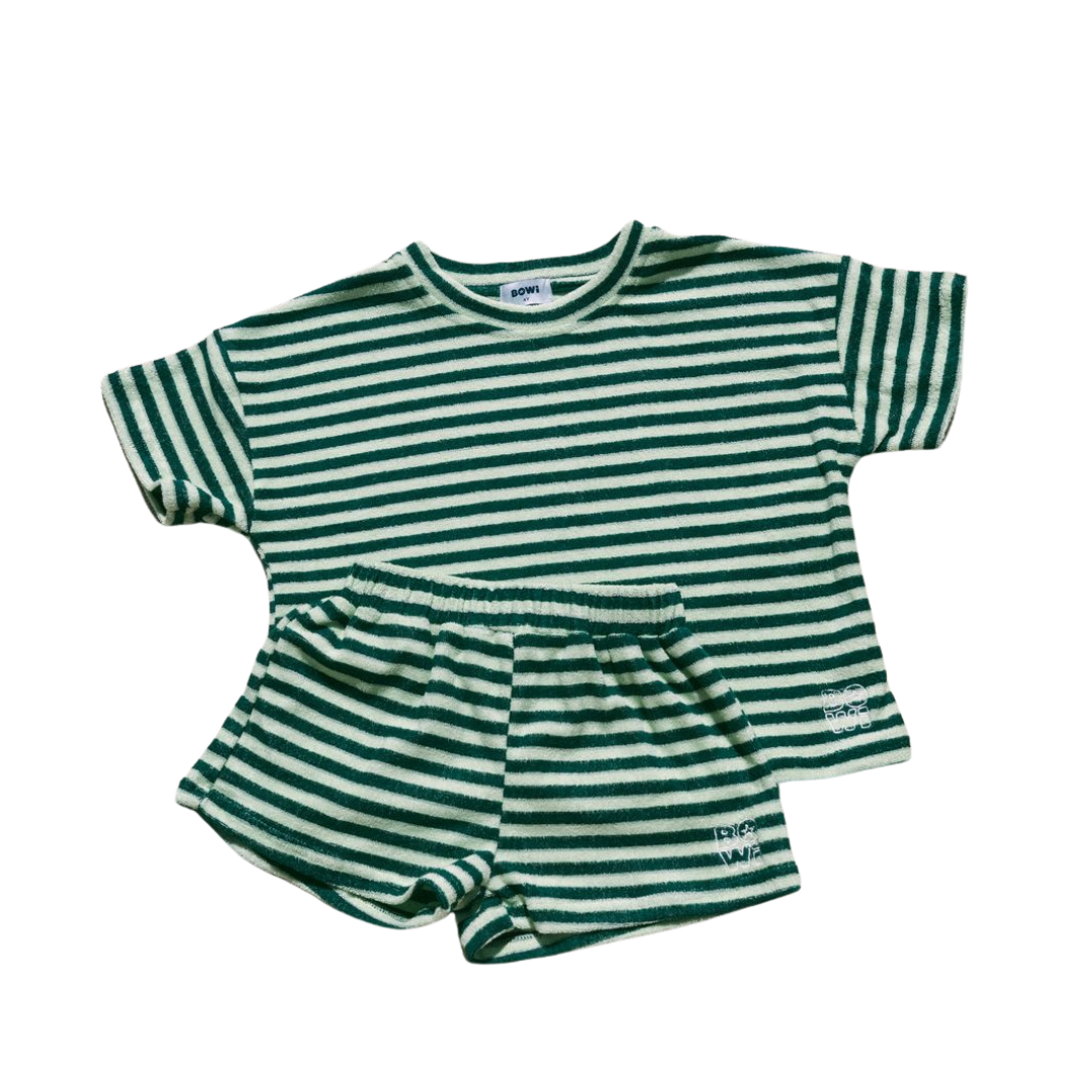 BOWI ZIGGY SET MINT STRIPE