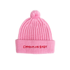 CINNAMON BABY POM POM BEANIE - FAIRY FLOSS