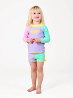 GOLDIE + ACE SPLICE BEACH RASHGUARD