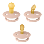 BIBS TRY-IT COLLECTION 3 PACK - BLUSH