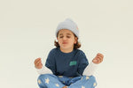 SUNDAY SIBLINGS FIGO BEANIE - BLUE