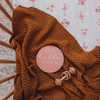SNUGGLE HUNNY DIAMOND KNIT BABY BLANKET - BRONZE