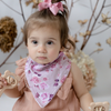 SNUGGLE HUNNY DRIBBLE BIB - BLOSSOM