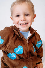 DEAR DARCY AFFIRMATION JACKET - BROWN