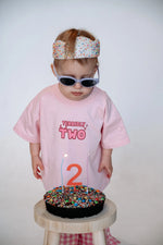 DEAR DARCY TERRIBLY TWO TEE - PINK