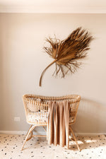 SNUGGLE HUNNY HAZELNUT DIAMOND KNIT BLANKET