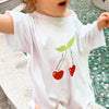 POSS & SOSS CHERRY OVERSIZED ROMPER