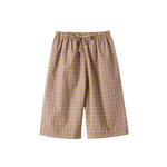 CUBBY LONG SHORT - LIME CHECK
