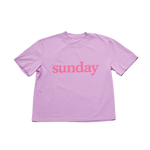 SUNDAY SIBLINGS SUNDAY TEE - PURPLE (PRE-ORDER)