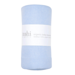 TOSHI ORGANIC BLANKET SNOWY SEA BREEZE