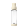 BIBS GLASS BABY BOTTLE COMPLETE SET LATEX - IVORY