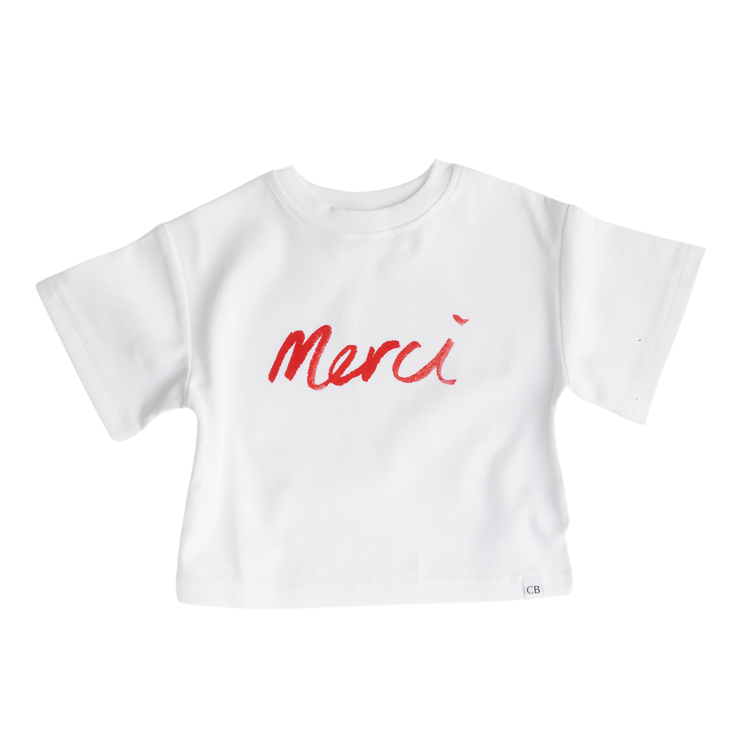 CINNAMON BABY MERCI TEE