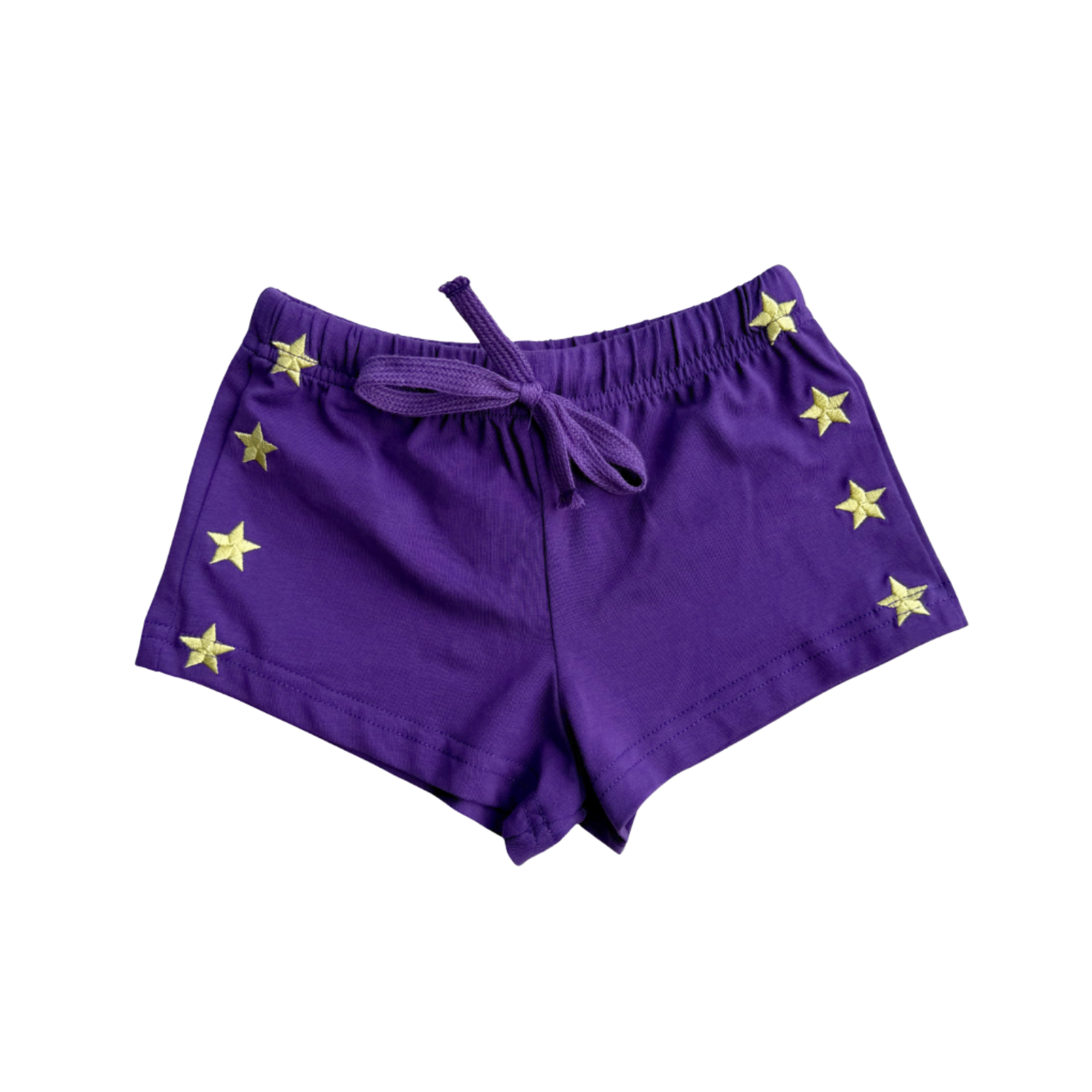 POSS & SOSS STRIPE SHORTS - PLUM