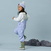 CRYWOLF RAIN OVERALLS - FLORAL PERIWINKLE