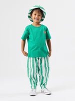 GOLDIE + ACE HAPPY STRIPE BUCKET HAT
