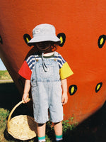 GOLDIE + ACE OVERSIZED STRIPE T-SHIRT