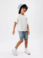 GOLDIE + ACE RAILROAD DENIM BUCKET HAT