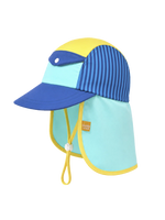 GOLDIE + ACE STRIPE PANEL LEGIONNAIRES SWIM HAT