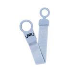 BIBS PACIFIER CLIP LOOP - DUSTY BLUE