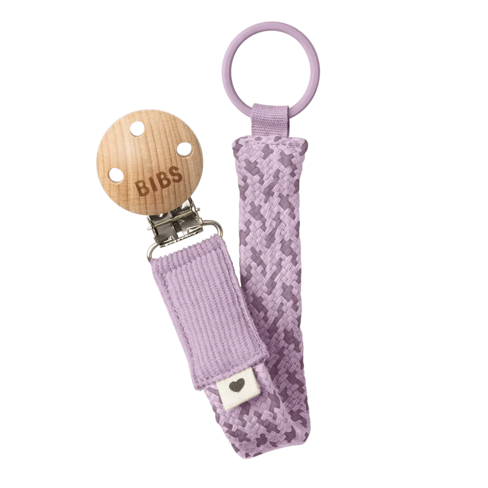 BIBS PACI BRAID - VIOLET SKY / MAUVE