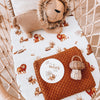 SNUGGLE HUNNY LION BASSINET SHEET / CHANGE PAD COVER