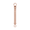BIBS PACIFIER CLIP LOOP  - BLUSH