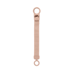 BIBS PACIFIER CLIP LOOP  - BLUSH