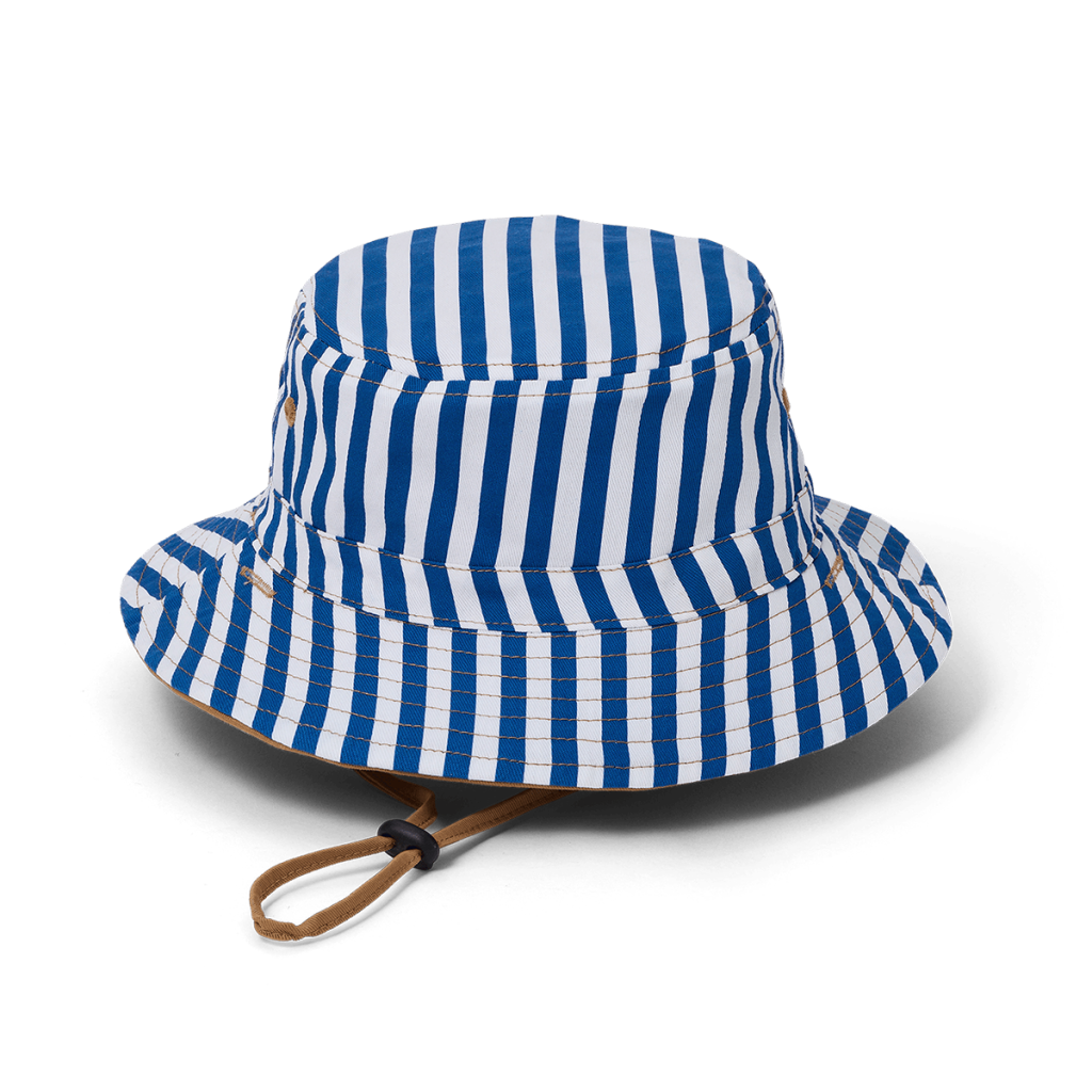 CRYWOLD REVERSIBLE BUCKET HAT  DEEP SEA STRIPE