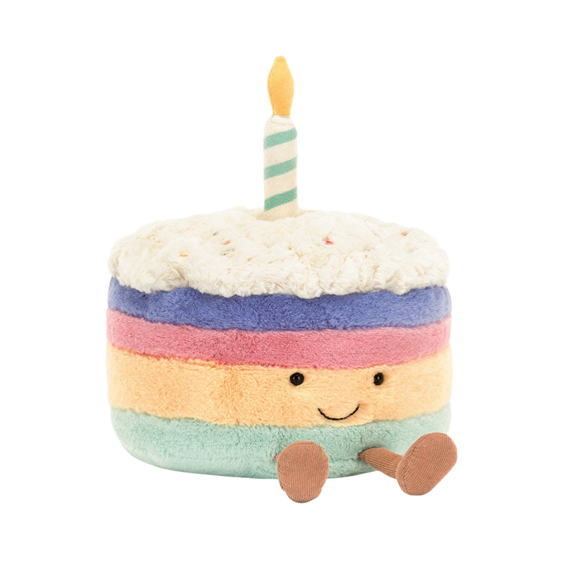 JELLYCAT AMUSEABLES RAINBOW BIRTHDAY CAKE