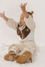 CINNAMON BABY SNOW SUIT - SAND