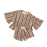 CINNAMON BABY FAST LANE SET - OAK STRIPE