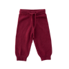CINNAMON BABY POMEGRANATE KNITTED PANTS