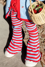 POSS & SOSS STRIPE FLARES - CHERRY BOMB