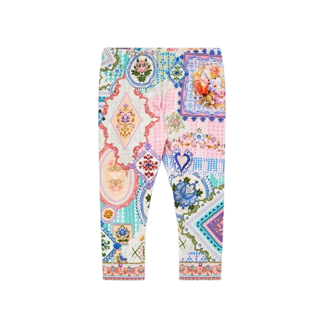 CAMILLA BABIES LEGGINGS WITH ELASTIC WAIST - CROCHET ALL DAY