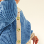 SUNDAY SIBLINGS SIBLINGS CARDIGAN - BLUE
