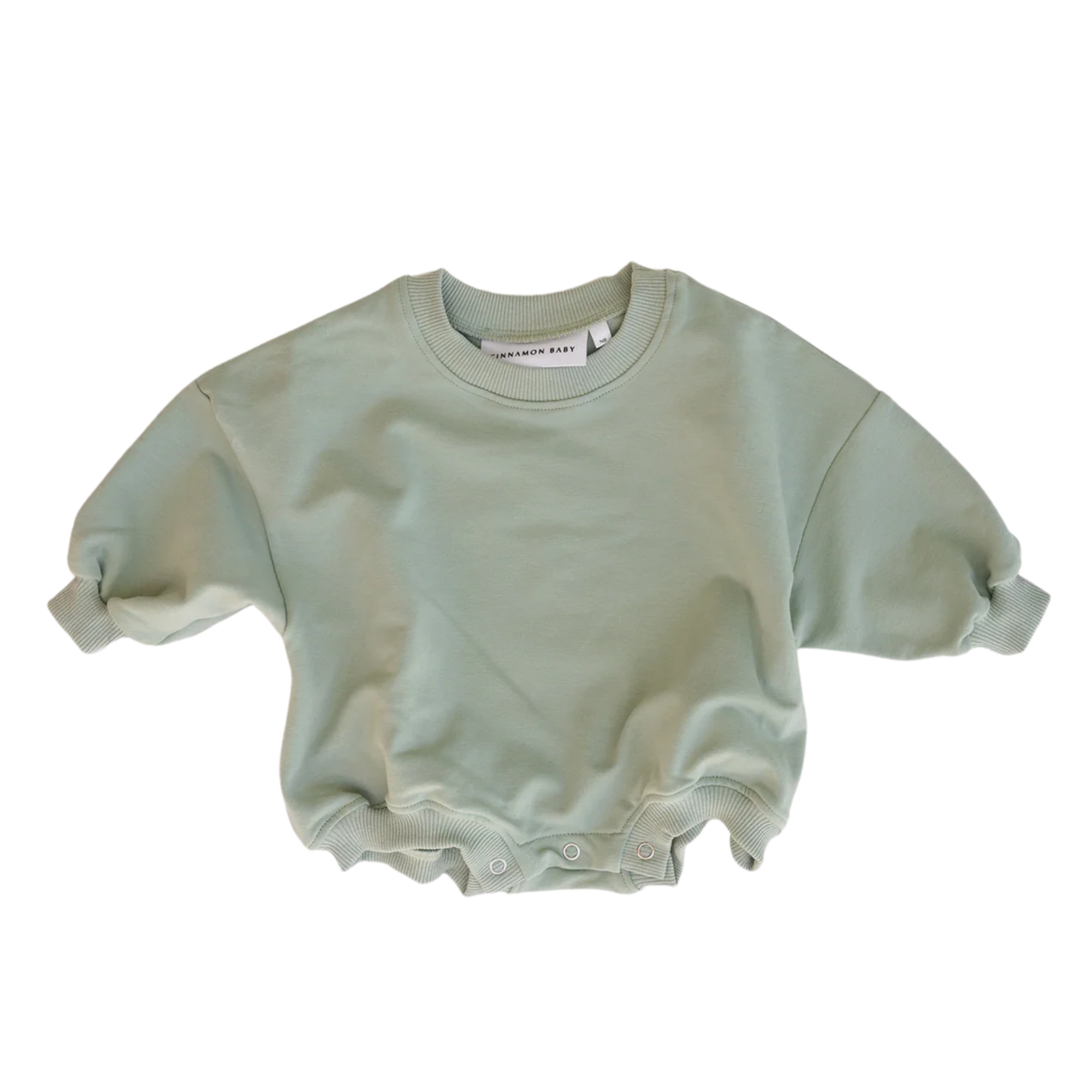 CINNAMON BABY TRACKSUIT ROMPER MINT