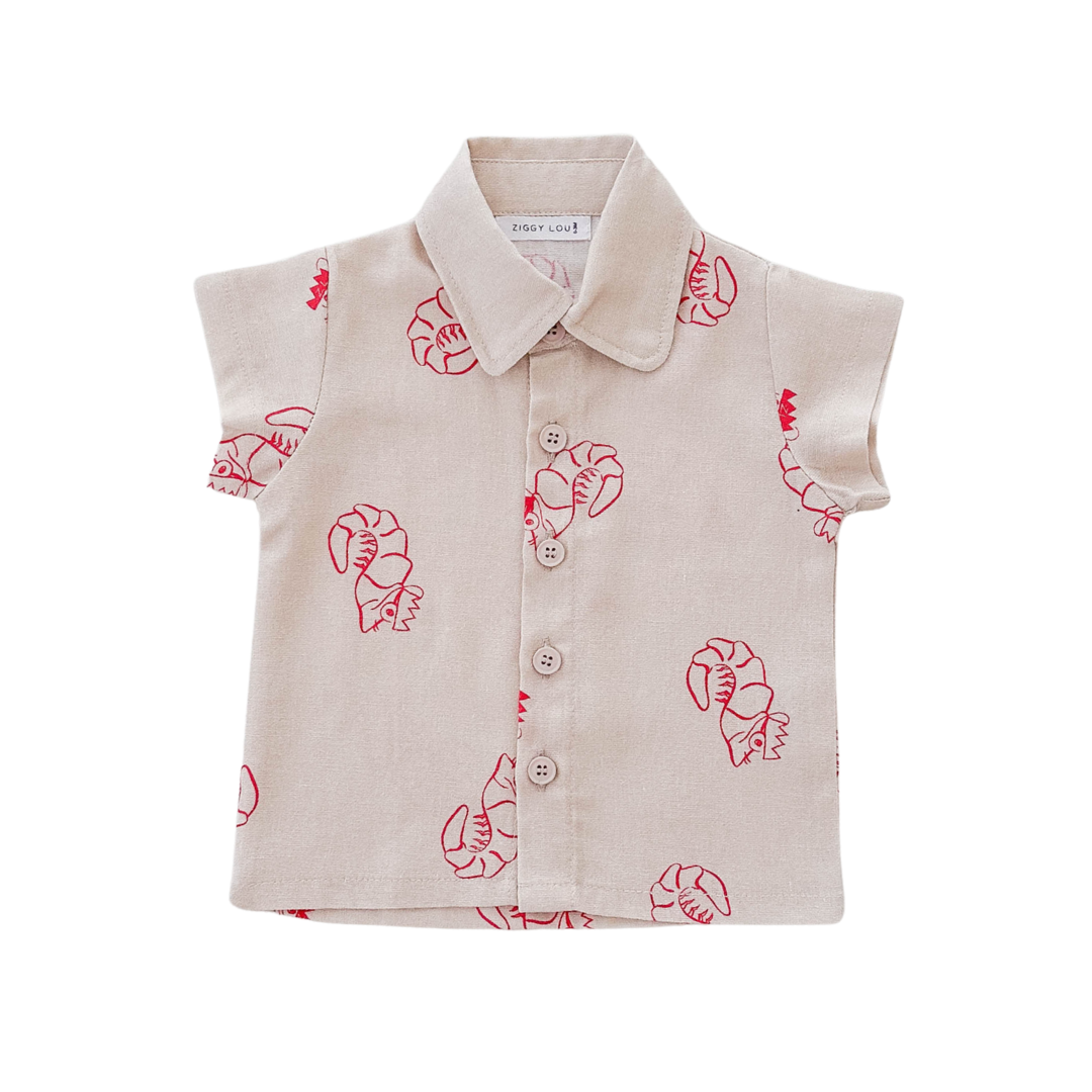 ZIGGY LOU SHIRT - SHAWN THE PRAWN