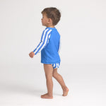 CRYWOLF BABY RASH VEST DEEP SEA STRIPE