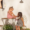 CINNAMON BABY BLACK GINGHAM DRESS