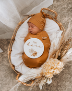 SNUGGLE HUNNY REVERSIBLE MILESTONE CARDS - LION & SUNRISE