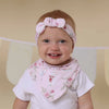 SNUGGLE HUNNY ALICE'S TEA PARTY DRIBBLE BIB