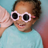 FRANKIE RAY BABY SUNGLASSES - DAISY / PINK CHECK